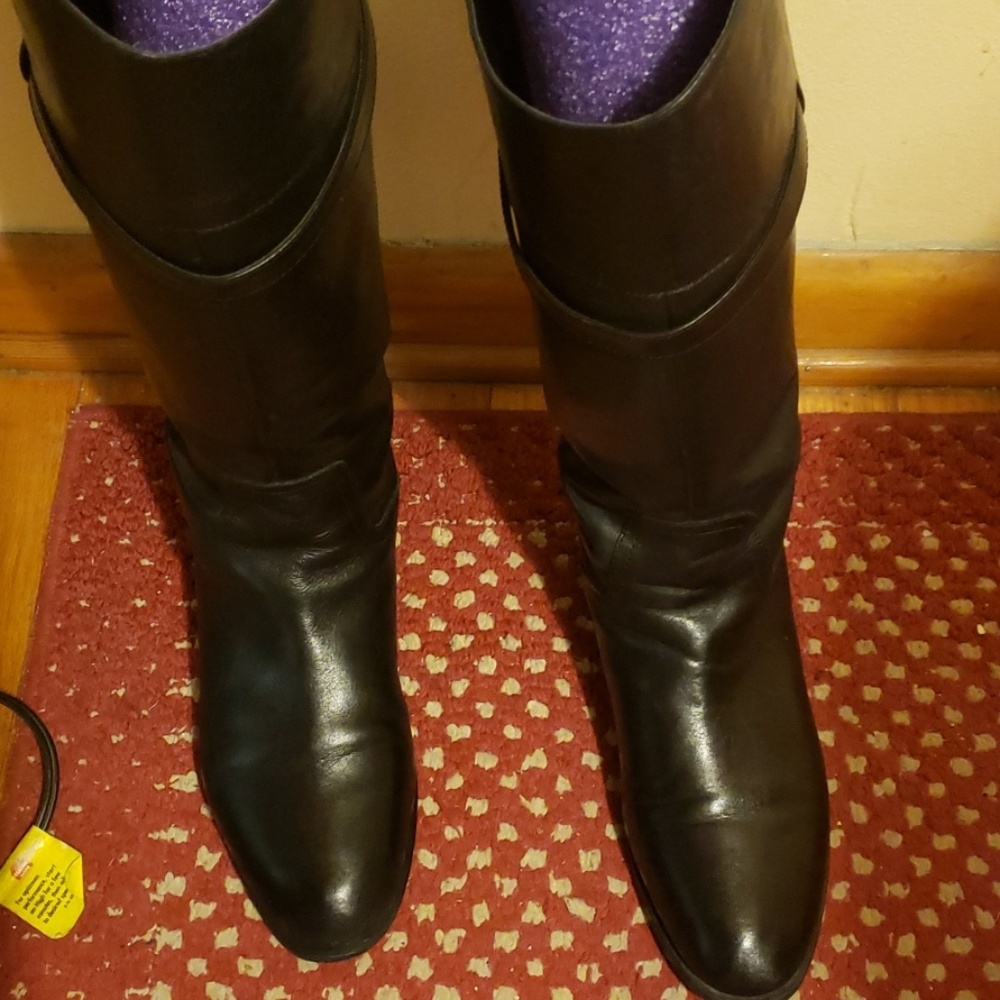 Knee High Wide Calf Riding Boots
